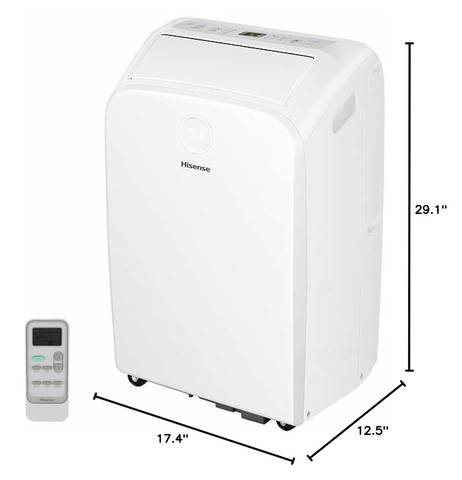 ac, hisense ac, hisense air conditioner, hisense window ac, hisense dual hoes, hisense remote control ac, hisnese app control ac, hisnese 4-in-1
