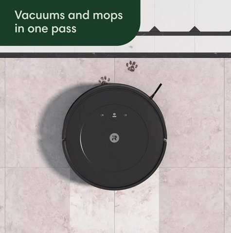 irobot rooma, irobot roomba vacuum&mop, irobot smart navigation, irobot recharges itself, best irobot roomba