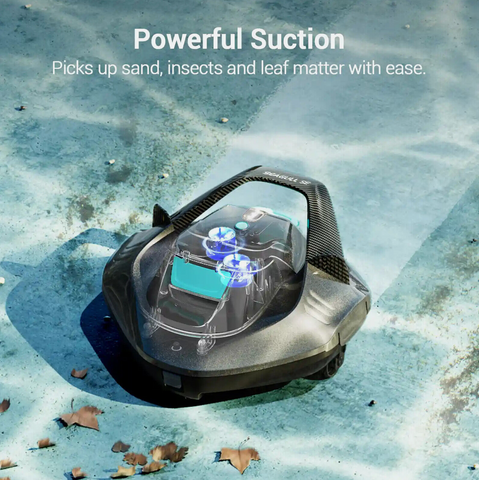 pool vacuum, cordless pool cleaner, pool cleaner, best pool vacuum, pool vacuum 90 minutes run time, powerful suction