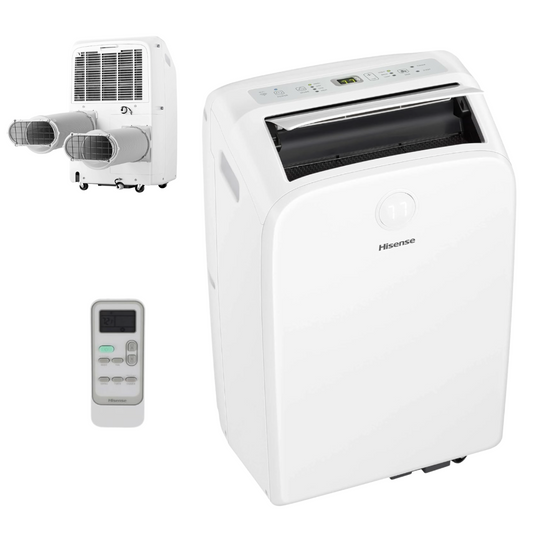 ac, hisense ac, hisense air conditioner, hisense window ac, hisense dual hoes, hisense remote control ac, hisnese app control ac, hisnese 4-in-1